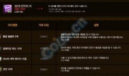 韩服最新礼包爆料